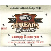2008 Donruss Threads Baseball Hobby Box
