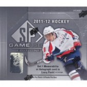 2011/12 Upper Deck SP Game Used Hockey Hobby Box