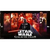 2012 Topps Star Wars Galactic Files Hobby 12 Box Case