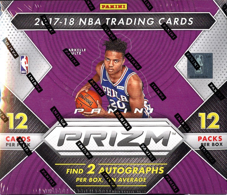 2017/18 Panini Prizm Basketball Hobby 12 Box Case