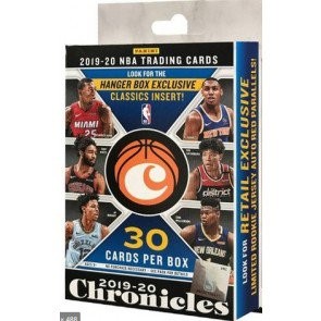 2019/20 Panini Chronicles Basketball Hanger Pack Box