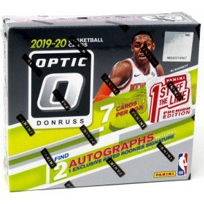 2019/20 Panini Donruss Optic Basketball Premium 1st Off The Line Hobby Box