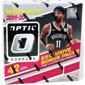 2019/20 Panini Donruss Optic Basketball 42 Card Mega 20 Box Case