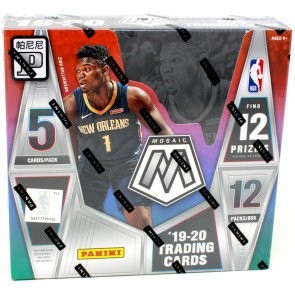 2019/20 Panini Mosaic Basketball Tmall Edition 12 Box Case
