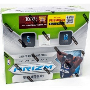 2019/20 Panini Prizm Basketball Fast Break 20 Box Case