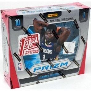 2019/20 Panini Prizm Basketball Premium 1st Off The Line Hobby 20 Box Case