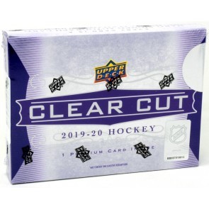 2019/20 Upper Deck Clear Cut Hockey Hobby Box