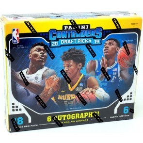 2019 20 Panini Contenders Draft Basketball Hobby 12 Box Case