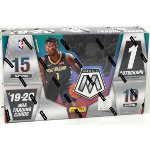 2019/20 Panini Mosaic Basketball Hobby 12 Box Case