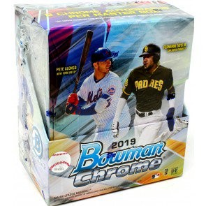 2019 Bowman Chrome Baseball Hobby 12 Box Case