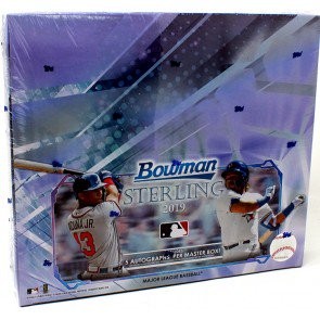 2019 Bowman Sterling Baseball Hobby 12 Box Case