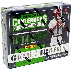 2019 Panini Contenders Draft Picks Football Hobby Box Chicago