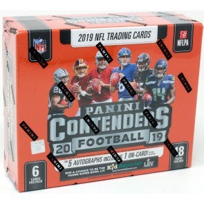 2019 Panini Contenders Football Hobby 12 Box Case