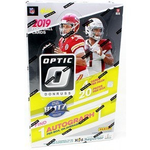 2019 Panini Donruss Optic Football Hobby Box Chicago Sports Cards