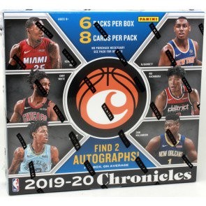 2019/20 Panini Chronicles Basketball Hobby 12 Box Case