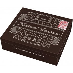 2019 Panini National Treasures Football 1st Off The Line 4 Box Case