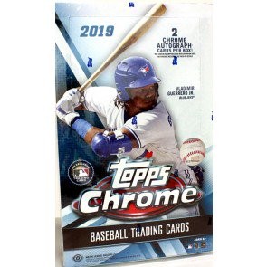 2019 Topps Chrome Baseball Hobby 12 Box Case