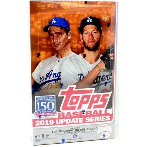 2019 Topps Update Series Baseball Hobby 12 Box Case