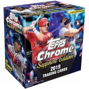 2019 Topps Chrome Sapphire Edition Baseball Box