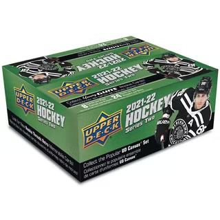 2021/22 Upper Deck Series 2 Hockey Retail 20 Box Case