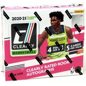 2020/21 Panini Clearly Donruss Basketball Hobby 12 Box Case