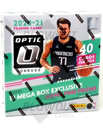 2020/21 Panini Donruss Optic Basketball Hyper Pink Prizm Mega Box