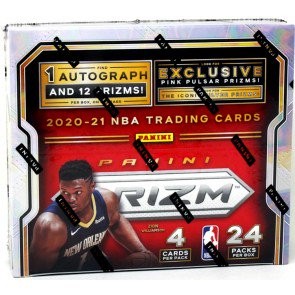 2020/21 Panini Prizm Basketball Retail 20 Box Case