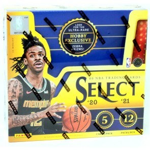 2020/21 Panini Select Basketball Hobby Box