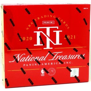 2020/21 Panini National Treasures Basketball Hobby Box
