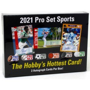 2021 Pro Set Sports Multi-Sport 10 Box Case