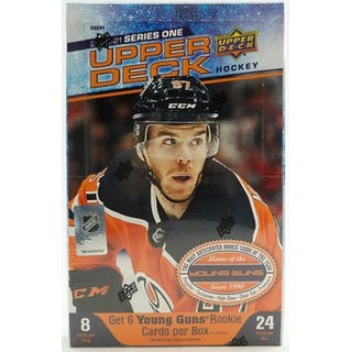 2020/21 Upper Deck Series 1 Hockey Hobby 12 Box Case