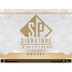 2020/21 Upper Deck SP Signature Edition Legends Hockey Hobby Box
