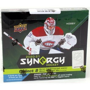 2020/21 Upper Deck Synergy Hockey Hobby 10 Box Case