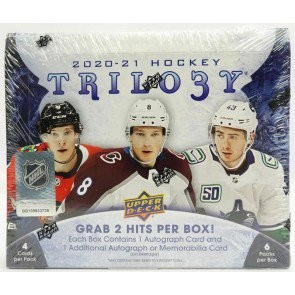 2020/21 Upper Deck Trilogy Hockey Hobby 10-Box Case