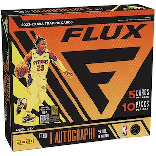 2022/23 Panini Flux Basketball Hobby 12 Box Case