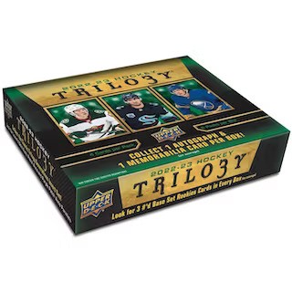 2022/23 Upper Deck Trilogy Hockey Hobby 20 Box Case
