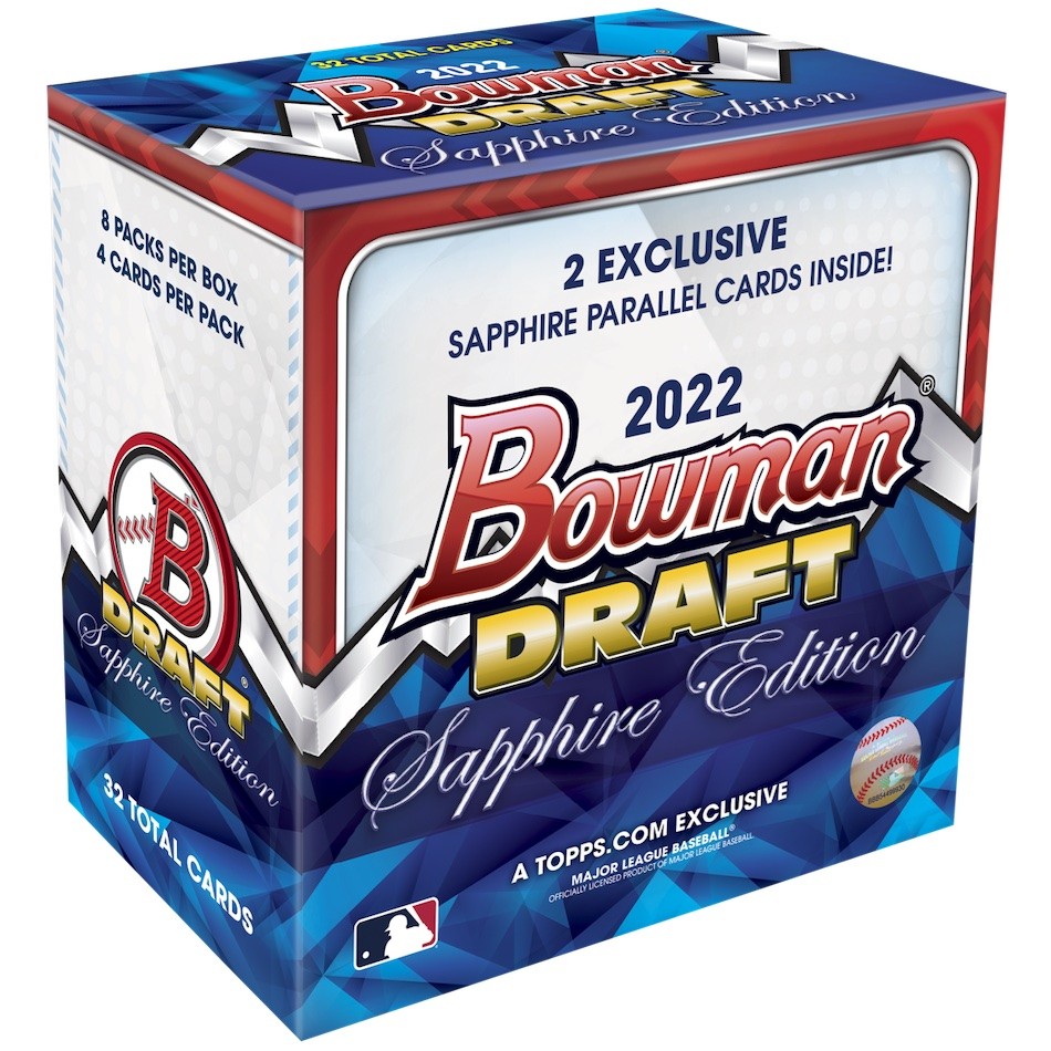 2022 Bowman Draft Sapphire Baseball Hobby Box