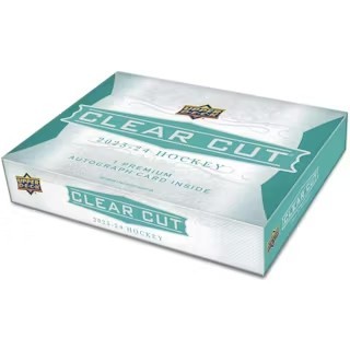 2023/24 Upper Deck Clear Cut Hockey Hobby Box