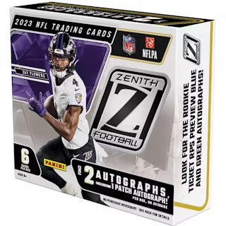 2023 Panini Zenith Football Hobby Box