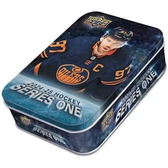 2024/25 Upper Deck Series 1 Hockey Retail Tin - 12 Tin Case