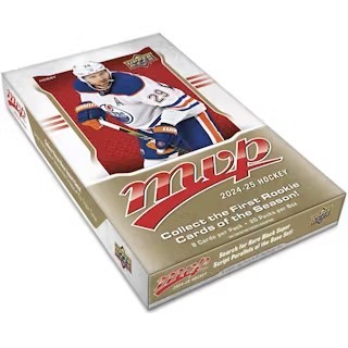 2024/25 Upper Deck MVP Hockey Hobby 20 Box Case