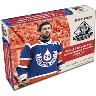 2024/25 Upper Deck SP Game Used Hockey Hobby Box