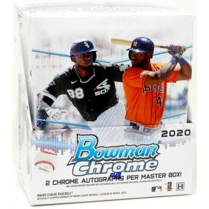 2020 Bowman Chrome Baseball Hobby 12 Box Case