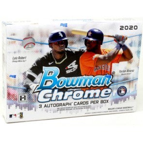 2020 Bowman Chrome Baseball HTA Choice 12 Box Case