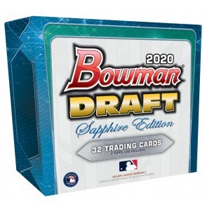 2020 Bowman Draft Baseball Sapphire Edition Box