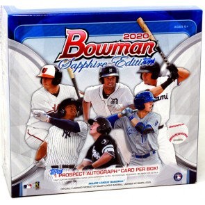 2020 Bowman Baseball Sapphire Edition 10 Box Lot