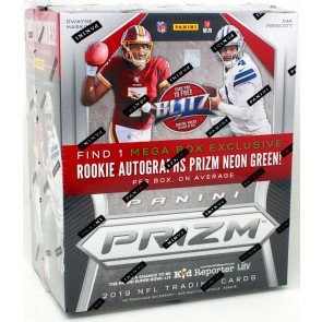 2019 Panini Prizm Football Mega 20 Box Case