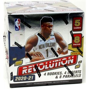 2020/21 Panini Revolution Basketball Hobby 16 Box Case