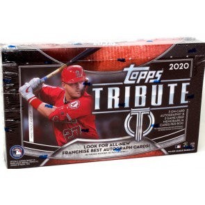 2020 Topps Tribute Baseball Hobby 6 Box Case