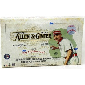 2020 Topps Allen & Ginter Baseball Hobby 12 Box Case